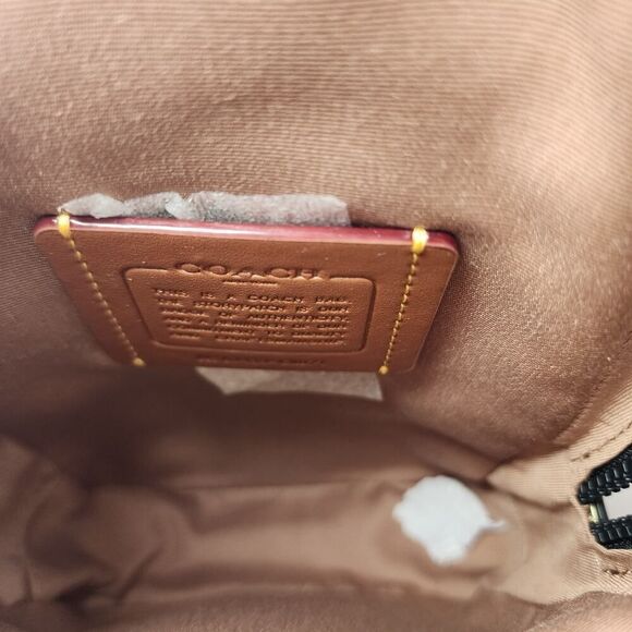 NWT Coach Men's Racer Sling Pack CX071 Honey - Picture 7 of 7